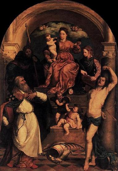  Madonna and Child with Saints